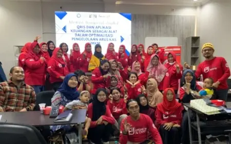 Beri Pelatihan QRIS, Pemkab Bojonegoro Gandeng FIJ dan Universitas Airlangga Dorong UMKM Go Digital