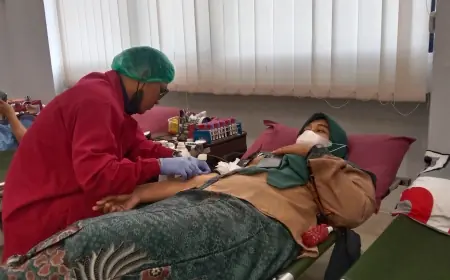 Semarakkan Kemerdekaan, Pabrik Jelly Inaco Adakan Donor Darah