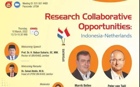 Tingkatkan Mutu Pendidikan, UIN KHAS Jember Kolaborasi Dengan PT Dari Belanda