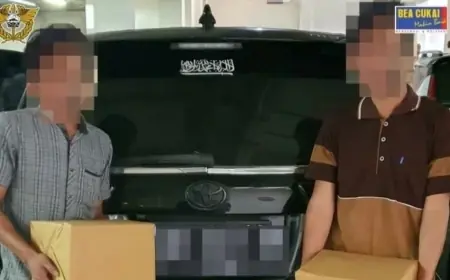Bea Cukai Gagalkan Pengiriman Rokok Tanpa Cukai Senilai Ratusan Juta di Tol Jombang