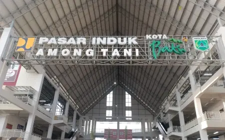 Pasar Among Tani Bakal Dikonsep Jadi Destinasi Wisata