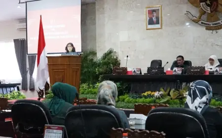 Pj Wali Kota Kediri Jelaskan Nota Keuangan Raperda tentang Perubahan APBD Tahun Anggaran 2024