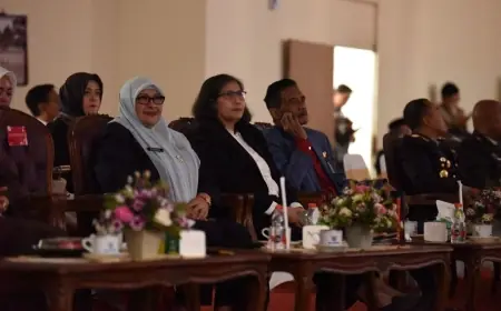 Pj Wali Kota Kediri Ikuti Rapat Paripurna DPRD Kota Kediri Mendengarkan Pidato Kenegaraan Presiden Republik Indonesia