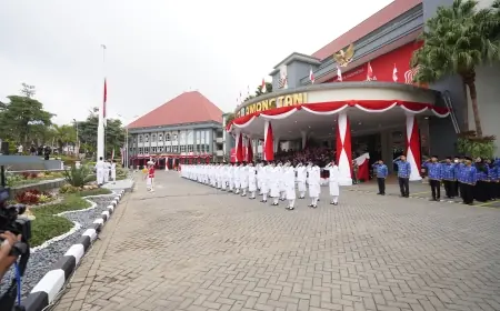 Upacara HUT ke 79 RI di Kota Batu Libatkan 1.000 peserta