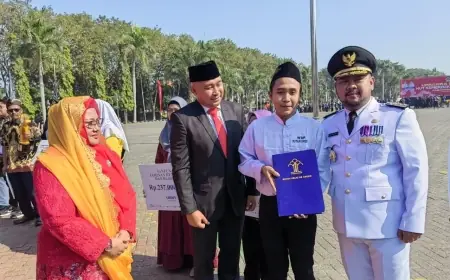 Ratusan Napi Rutan Gresik Dapat Remisi Hari Kemerdekaan, 17 Orang Langsung Bebas