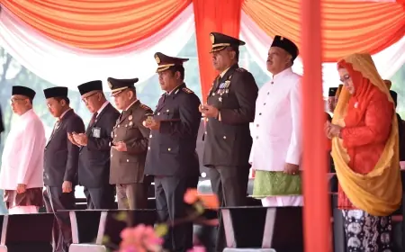 HUT ke-79 RI, Kapolres Gresik Kobarkan Semangat Patriotisme