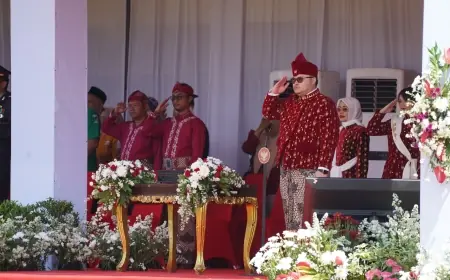 Bupati Kediri Berharap Slogan HUT ke-79 RI Jadi Langkah Menuju Peradaban Baru