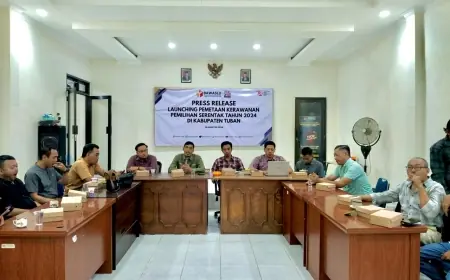 Antisipasi Dini, Bawaslu Tuban Paparkan Pemetaan Kerawanan Pemilu 2024