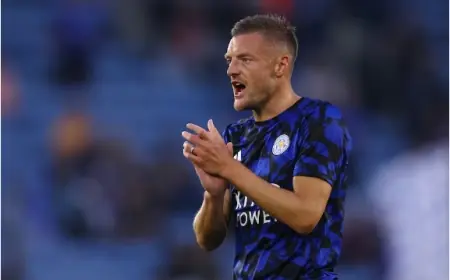 Vardy Selamatkan Leicester Dari Kekalahan Atas Tottenham Hotspur