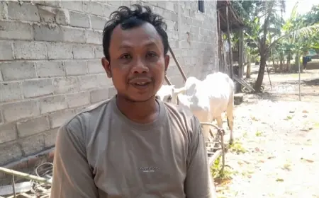 Disperta Nganjuk Lakukan Sidak Tepis Isu Hilangnya Sapi Bantuan