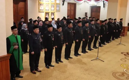 Fokus Ekonomi dan Stabilitas Pilkada: Arahan Pj. Gubernur Jatim saat Lantik Pejabat Baru