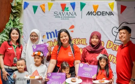 Savana Hotel & Convention Malang Gelar Lomba Menghias Bekal & Donat Bersama Anak dan Bunda