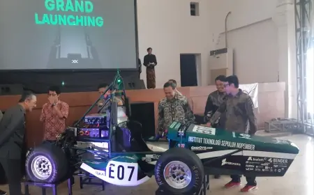 Tim Anargya ITS Kenalkan Formula EV Mark 4.0, Siap Taklukkan FSAE Jepang 2024