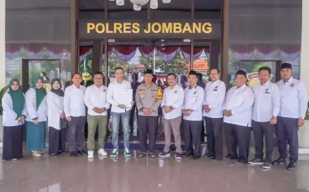 Jelang Muktamar Bali, PKB Jombang Koordinasi Ke Polres