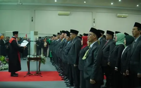 Sah! 45 Anggota DPRD Bondowoso Resmi Dilantik