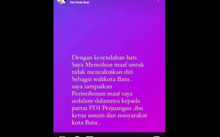 Pasca Mendapat Rekom Bersama Dewa, KD Buat Insta Story Mundur Dari Kontestasi