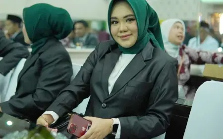 Cantik dan Energik, Ini Misi Politisi Termuda di Bondowoso, Siapa Dia ?