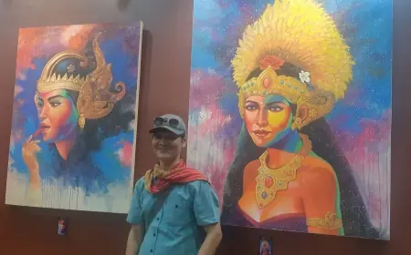 Pameran Woman & Inspiration: Karya Lukis Perempuan dalam Sapuan Kuas Muit Arsa