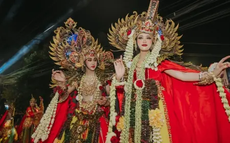 Kontingen Gudang Garam Usung Konsep Full Bunga Matahari di KNC 2024