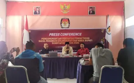 KPU Bondowoso Umumkan Tahapan Pendaftaran Pasangan Calon Pilkada 2024, Catat Tanggal dan Syaratnya