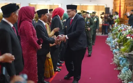 Usai Dilantik, Mas Dhito Berharap Anggota DPRD Jadi Mitra untuk Memajukan  Kabupaten Kediri