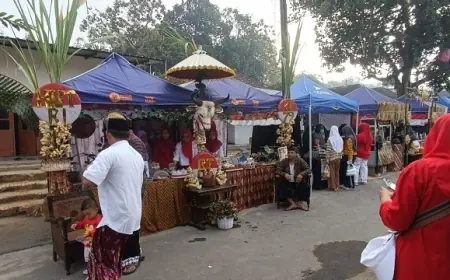 Festival Kuliner Nusantara dan UMKM Wong Njago,Tumpang Peringati HUT Ke - 79 RI
