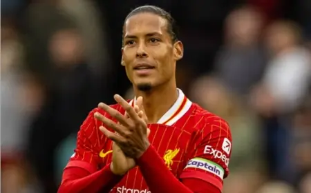 Van Dijk Virgil Bocorkan Status Kontrak Dengan Liverpool Pasca Kemenangan Atas Brentford