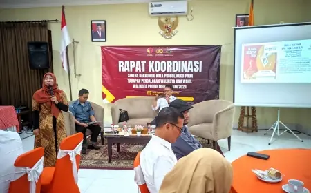 Gelar Rakor Gakkumdu, Bawaslu Kota Probolinggo Ajak Berbagai Pihak Samakan Persepsi