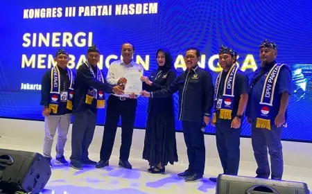 Terima B1 KWK Partai NasDem, Deny-Mudawamah Amankan 2 Rekom