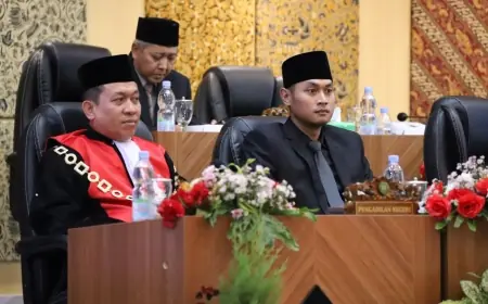 Ketua Pengadilan Negeri Tuban Pimpin Sumpah Janji  Anggota DPRD Periode 2024 - 2029