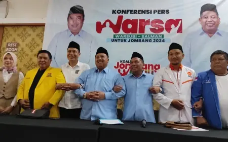 Pasangan WarSa Dapat Dukungan 8 Parpol, Targetkan Kemenangan 70 Persen