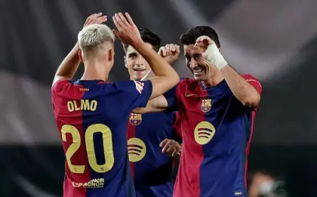Olmo Bawa Kemenangan Untuk Barcelona