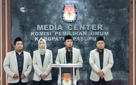 KPU Kabupaten Pasuruan Nyatakan Persyaratan Pendaftaran Rusdi Sutejo - Gus Shobih Lolos Verifikasi