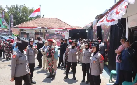 Polres Probolinggo Kota Siagakan 150 Personel Gabungan Amankan Pendaftaran Paslon