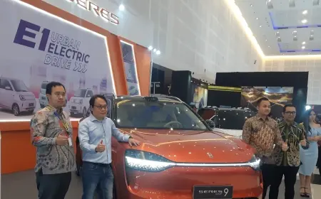 Inovasi Futuristik SERES E9 di GIIAS Surabaya 2024: Dilengkapi AI hingga Fitur Bioskop Drive-In