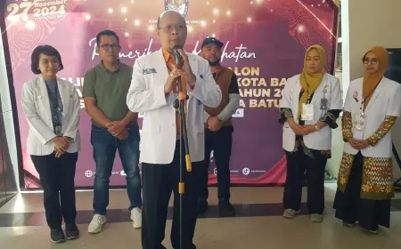 Pasca Mendaftar, Paslon Cak Nur - Heli Lakukan Cek Kesehatan