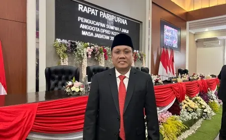 Dilantik Jadi Anggota Dewan, Ludi Tanarto Akan Perjuangkan Kenaikan PAD Kota Batu