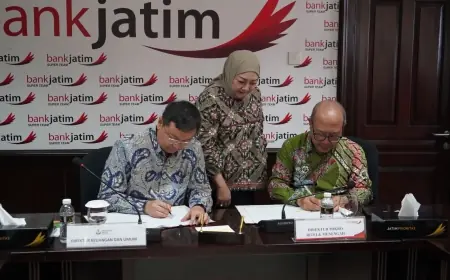 Bank Jatim Teken Kerja Sama dengan PT Petrokimia Gresik, Bangun Pabrik Phonska V