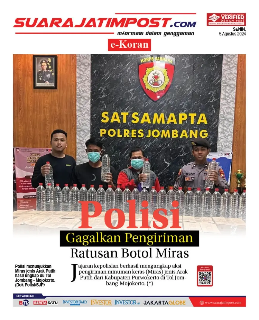 eKoran, Edisi Senin, 5 Agustus 2024