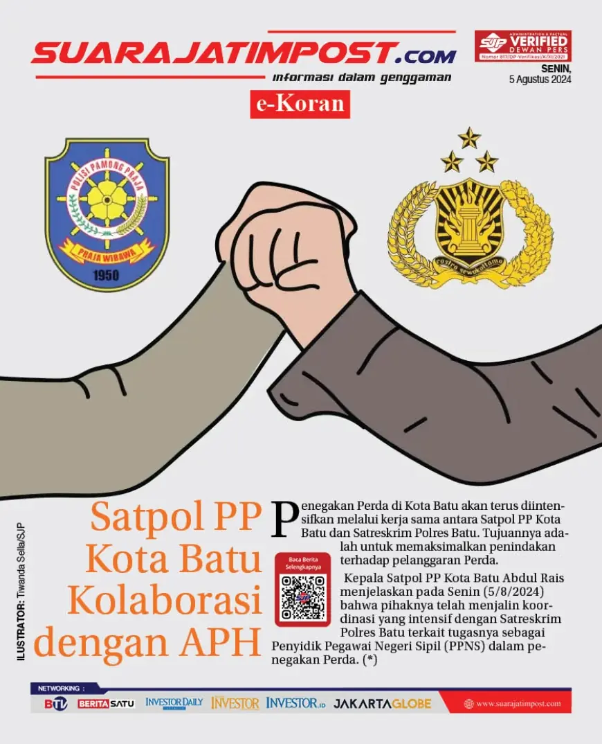 eKoran, Edisi Senin, 5 Agustus 2024