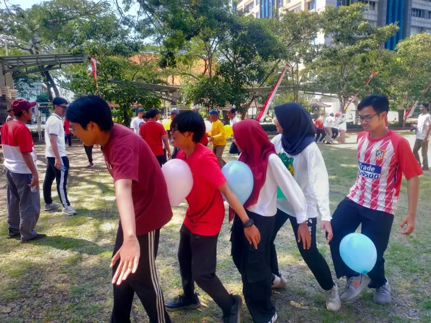 Unair Rayakan HUT ke-79 RI, Gelar Lomba Tandai Semangat Kebersamaan Antar Sivitas Akademika Tetap Solid