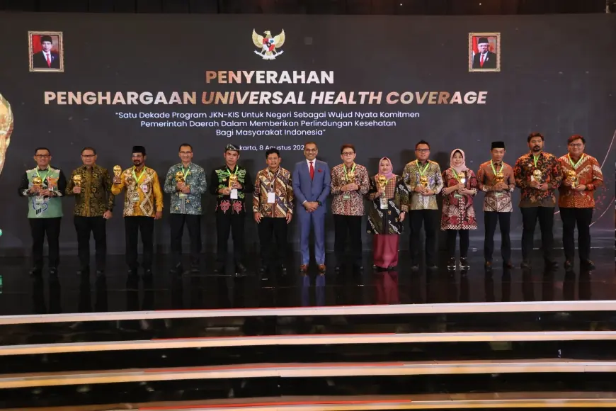 Pemkab Bojonegoro Kembali Sabet Penghargaan UHC