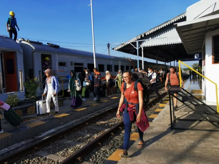 Lebih Dekat ke Bromo, Wisman Pengguna Kereta Api Meningkat Signifikan