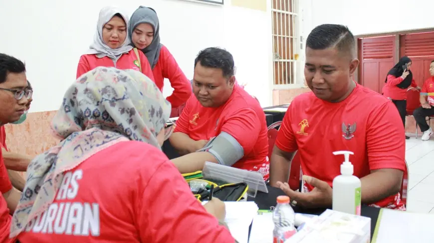 Peringati Hari Pengayoman, Lapas Pasuruan Adakan Donor Darah