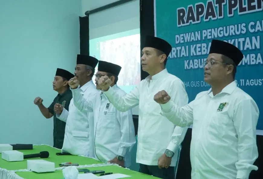 Jelang Muktamar di Bali, DPC PKB Jombang Dukung Muhaimin Iskandar