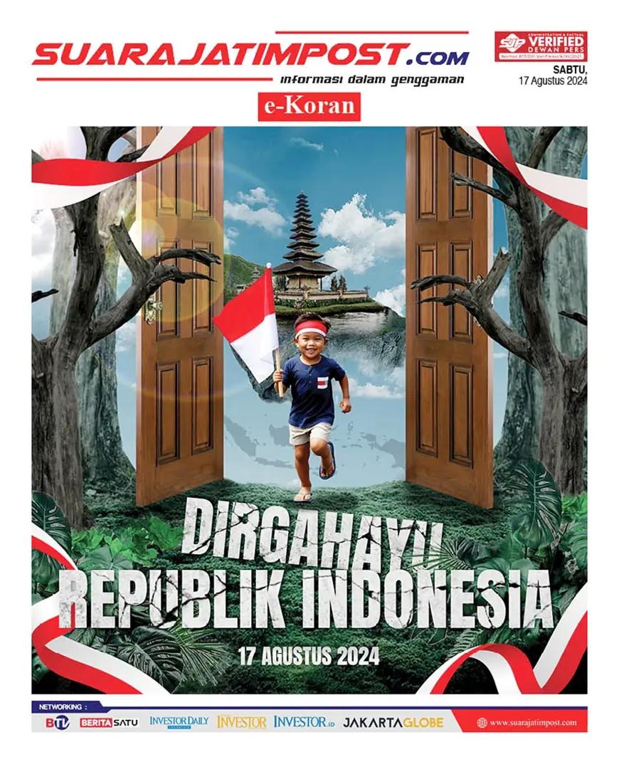 eKoran, Edisi Sabtu, 17 Agustus 2024