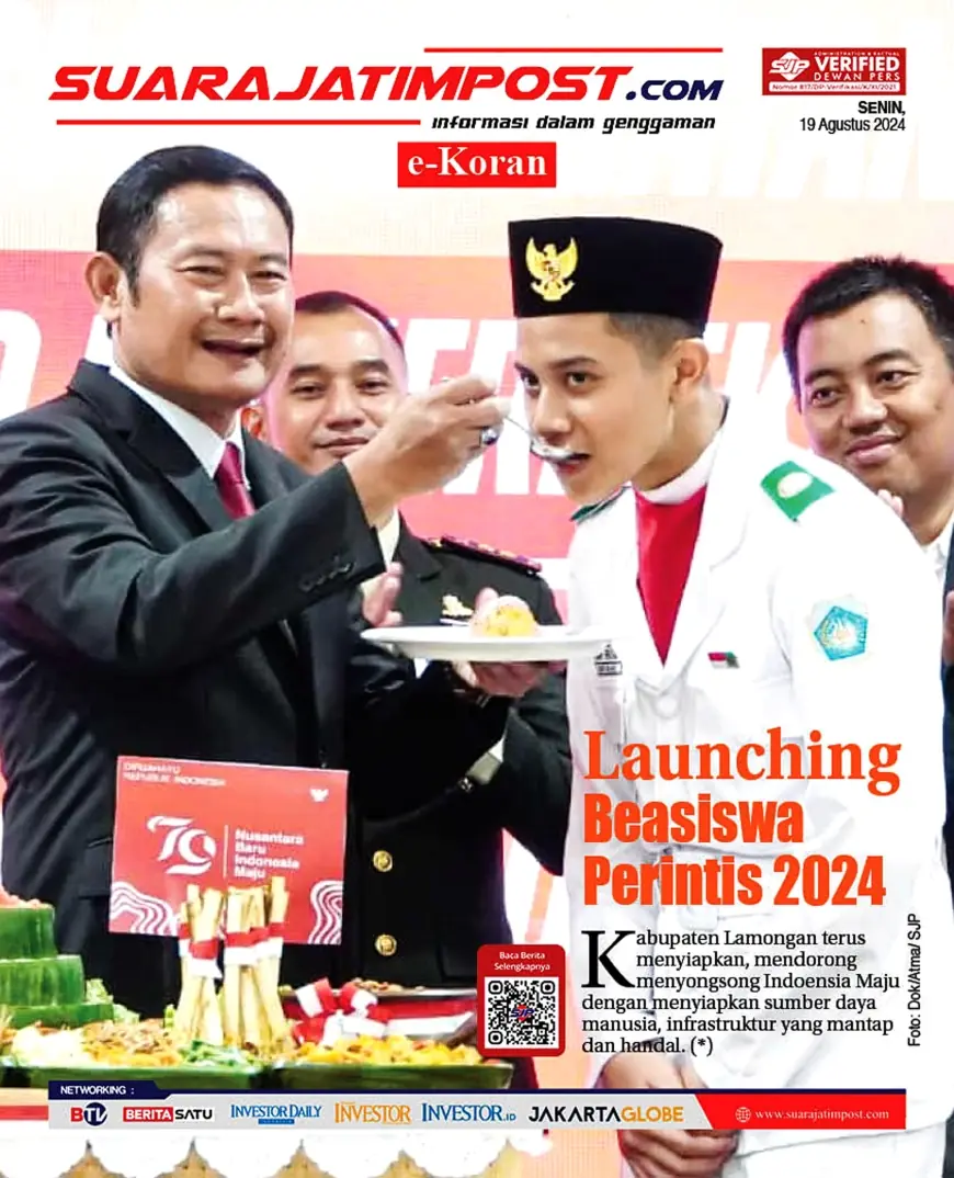 eKoran, Edisi Senin, 19 Agustus 2024