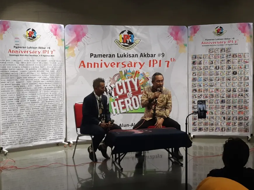 Dari Media Sosial ke Pasar Internasional: Kisah Inspiratif Pelukis Yahya Jufri dalam Seminar IPI