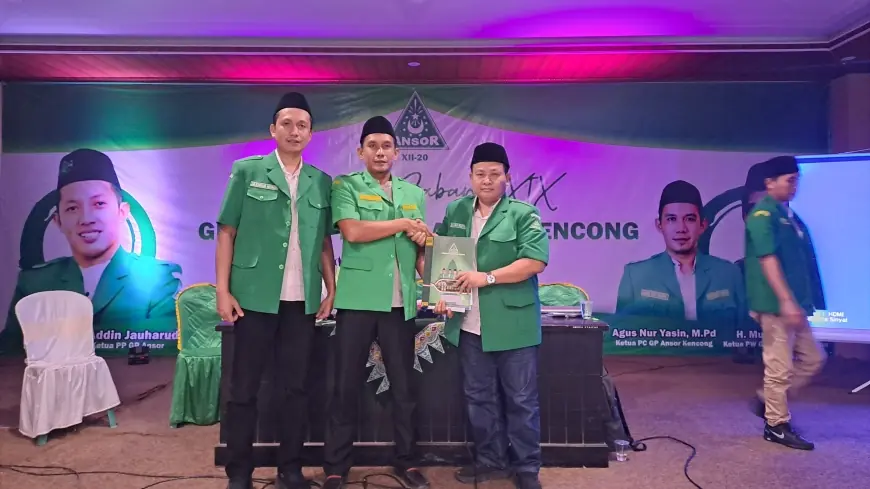 Konfercab XIX Berlangsung Seru, Agus Nur Yasin Nahkodai Ansor 2024-2028