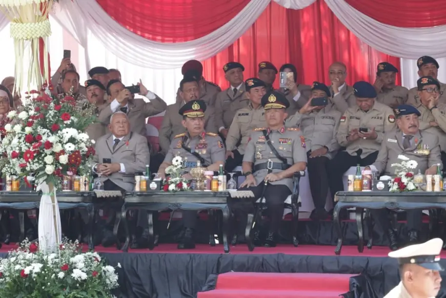 Perdana, Peringatan Hari Juang Polri di Surabaya Dihadiri Kapolri dan Kapus Sejarah Polri